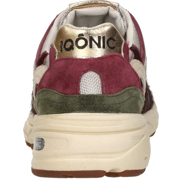 Iqonic Ease 1 lage sneakers bordeaux, foto 5