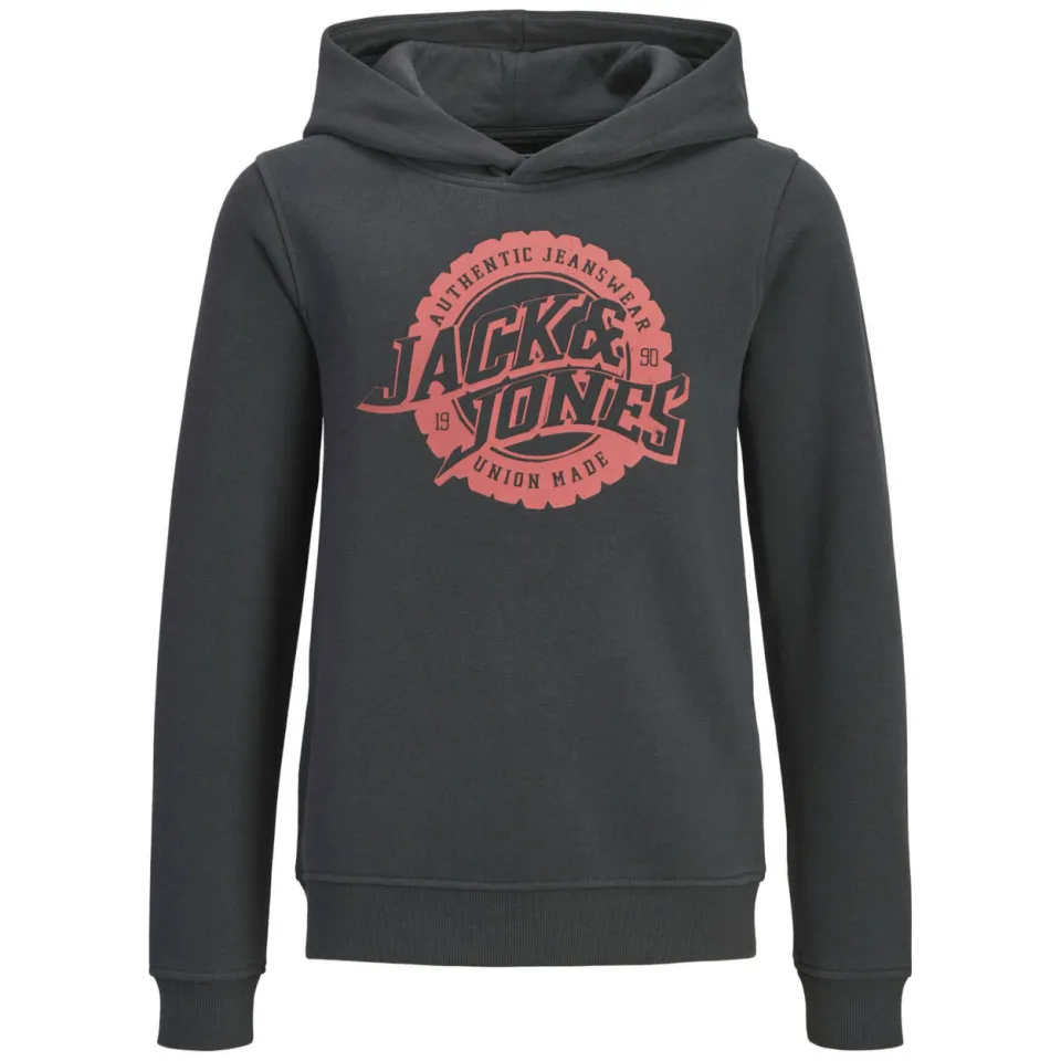 Jack & Jones JUNIOR hoodie zwart, foto 2