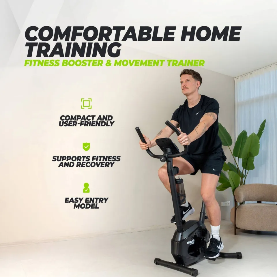 Virtufit HTR100 hometrainer zwart, foto 4