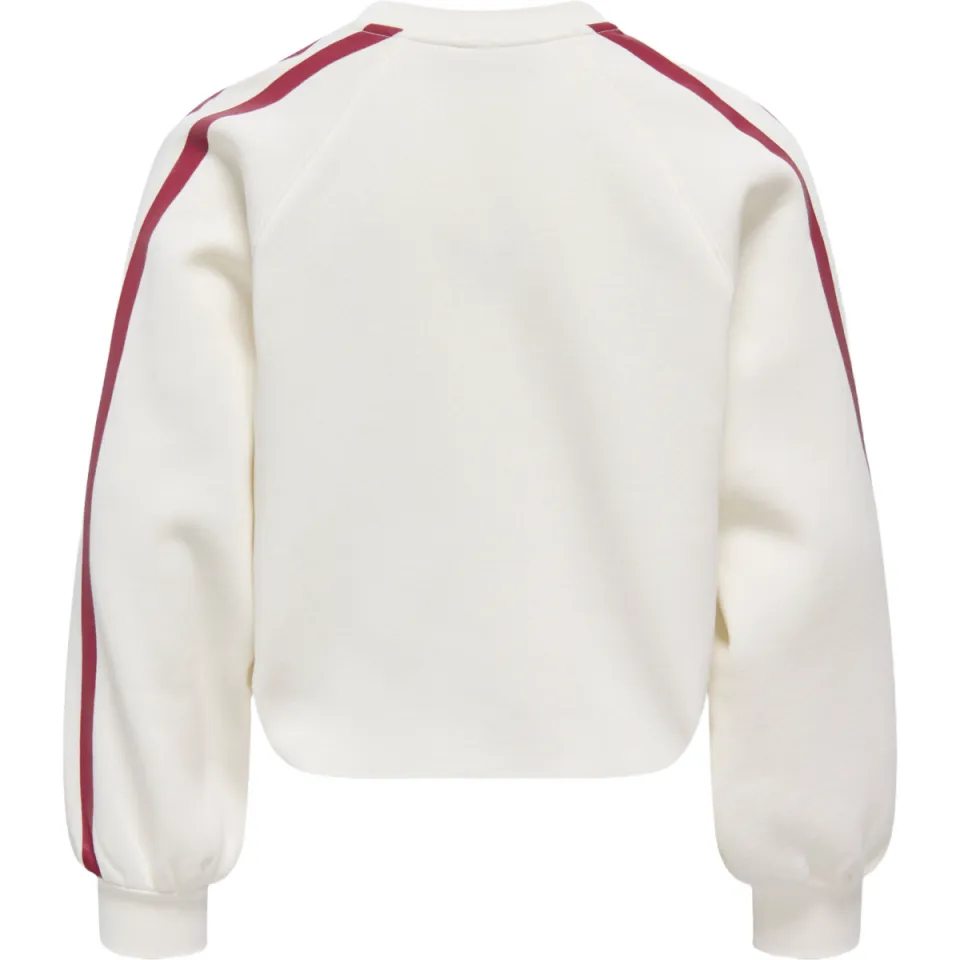 KIDS ONLY GIRL rechtvallende sweater met print - ecru, foto 2