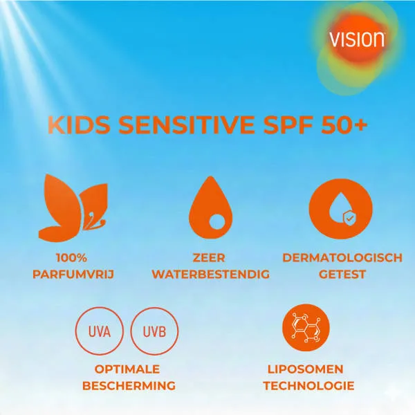 Vision Kids Sensitive Expert SPF 50+ zonnebrandlotion, foto 3