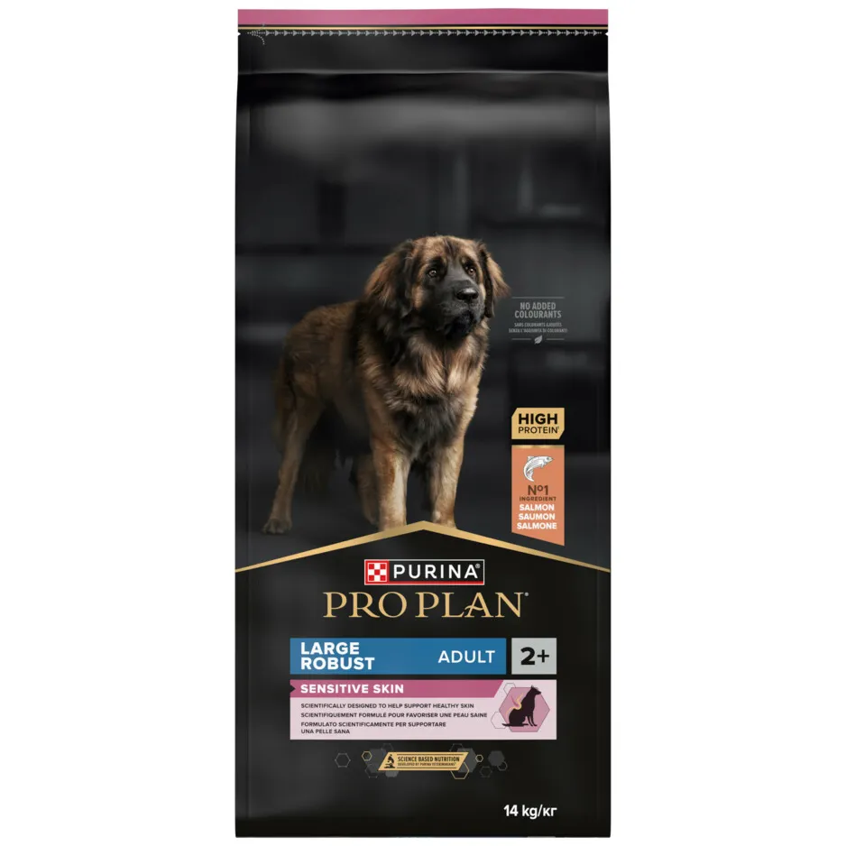 Pro Plan Large Robust Adult Sensitive Skin droog hondenvoer zalm