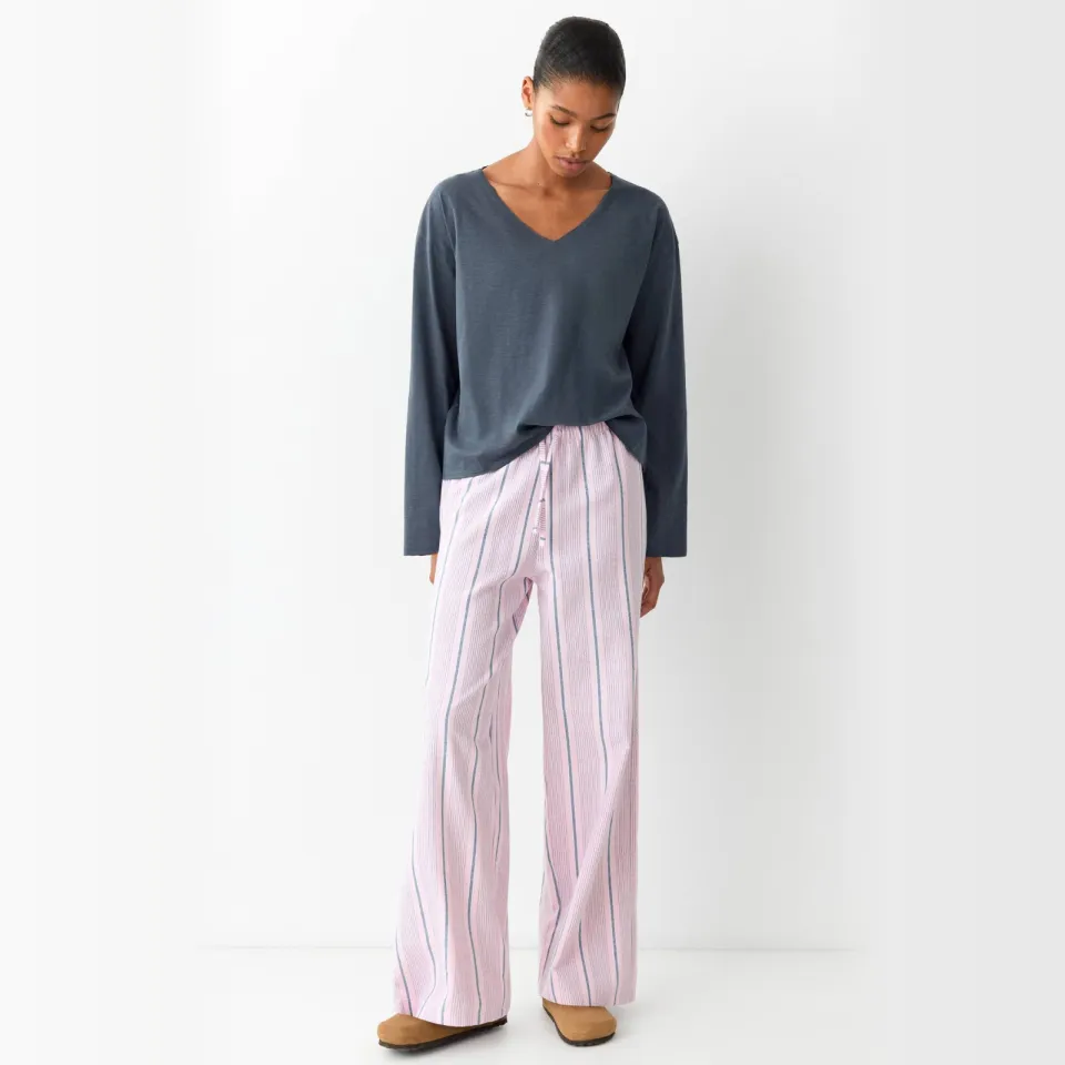 Mango pyjama blauw Blauw/roze