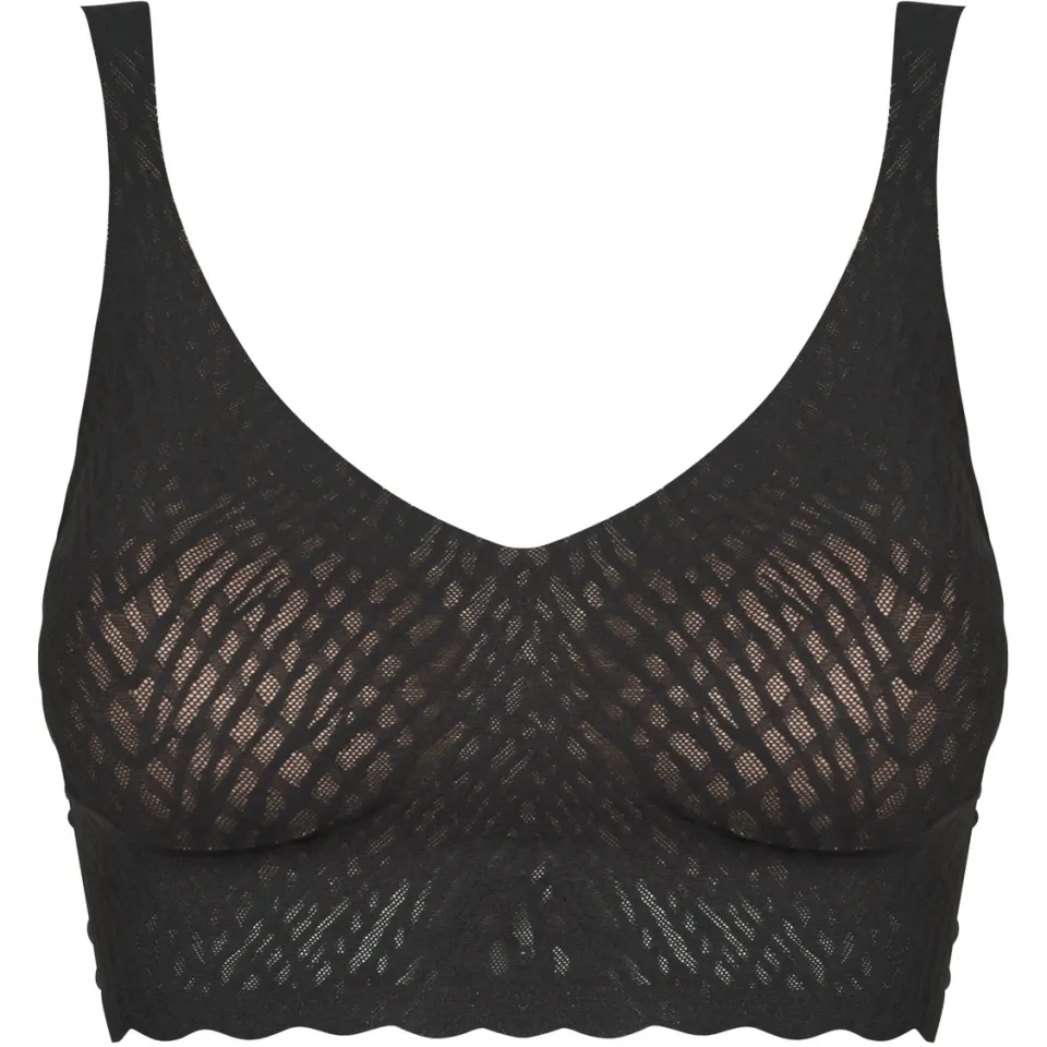 Sloggi ZERO Feel Bliss bralette zwart, foto 2