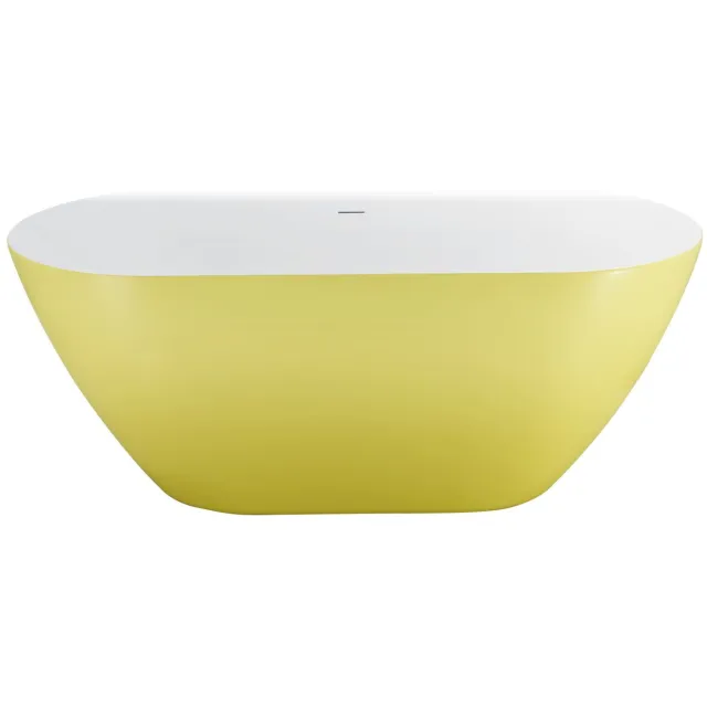 Best Design Friday Bicolor vrijstaand bad geel