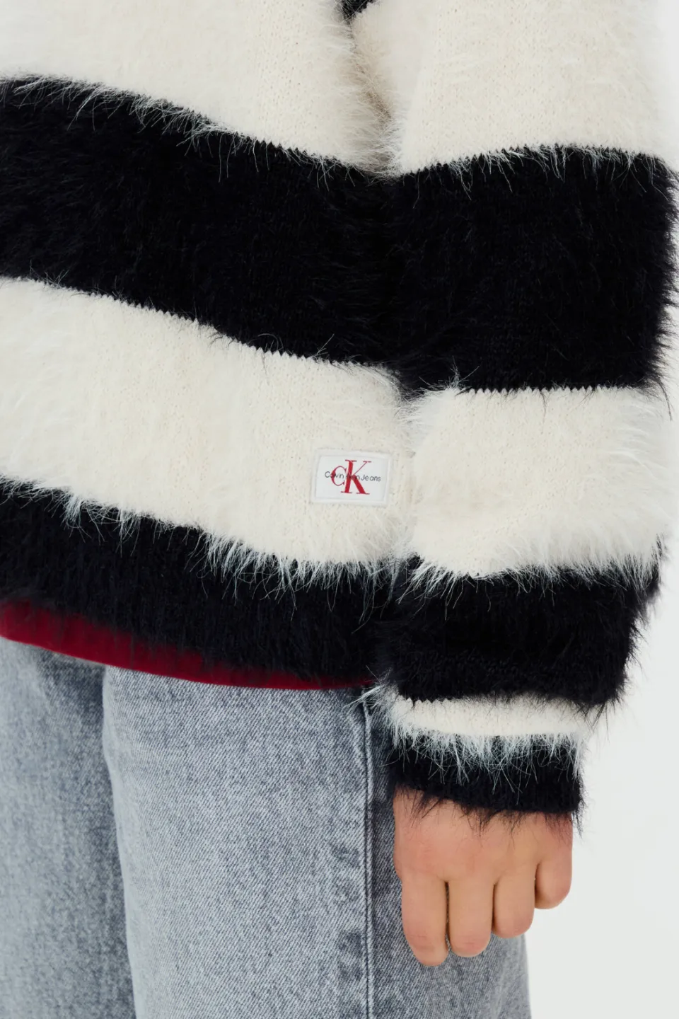 Calvin Klein trui zwart gebreid, foto 5
