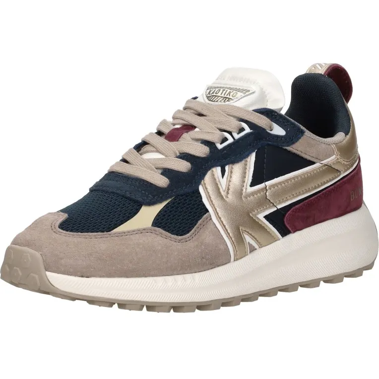 Kaotiko Detroit Glam lage sneaker taupe, foto 4