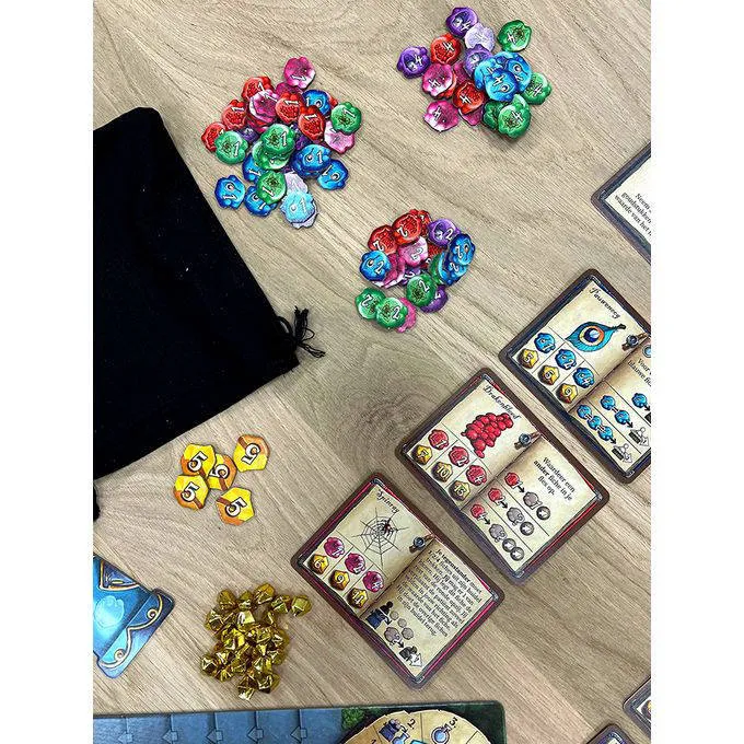 999 Games De Kwakzalvers van Kakelenburg Het Duel bordspel, foto 4