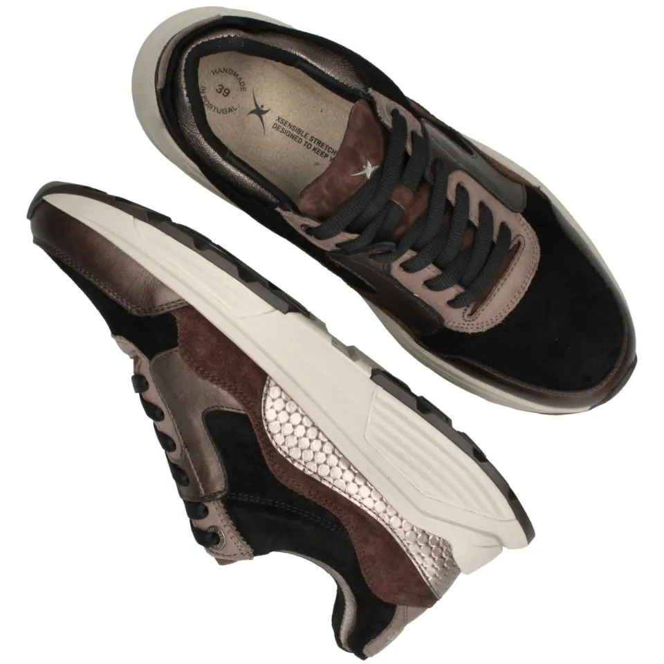 Xsensible Golden Gate Lady sneakers bruin, foto 5