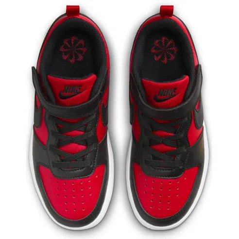 Nike Court Borough Low Recraft sneakers rood/zwart, foto 3