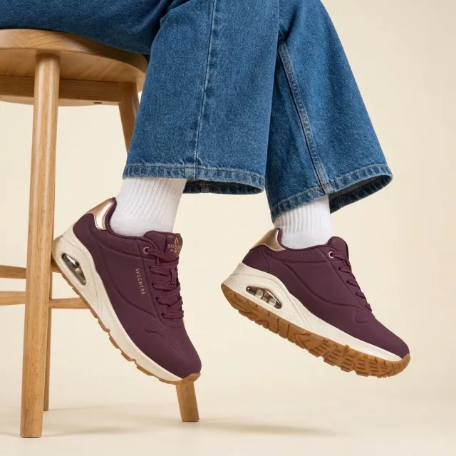 Skechers Uno Golden Air sneaker paars, foto 4