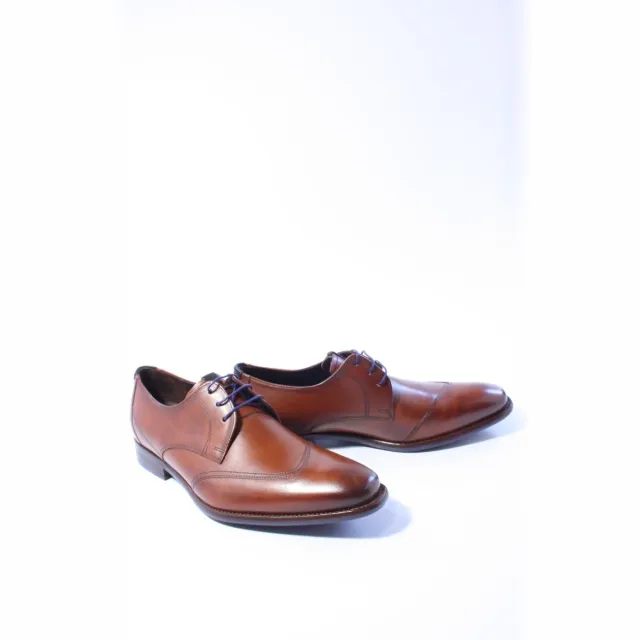 Floris Van Bommel Heren veter gekleed cognac 7, foto 2