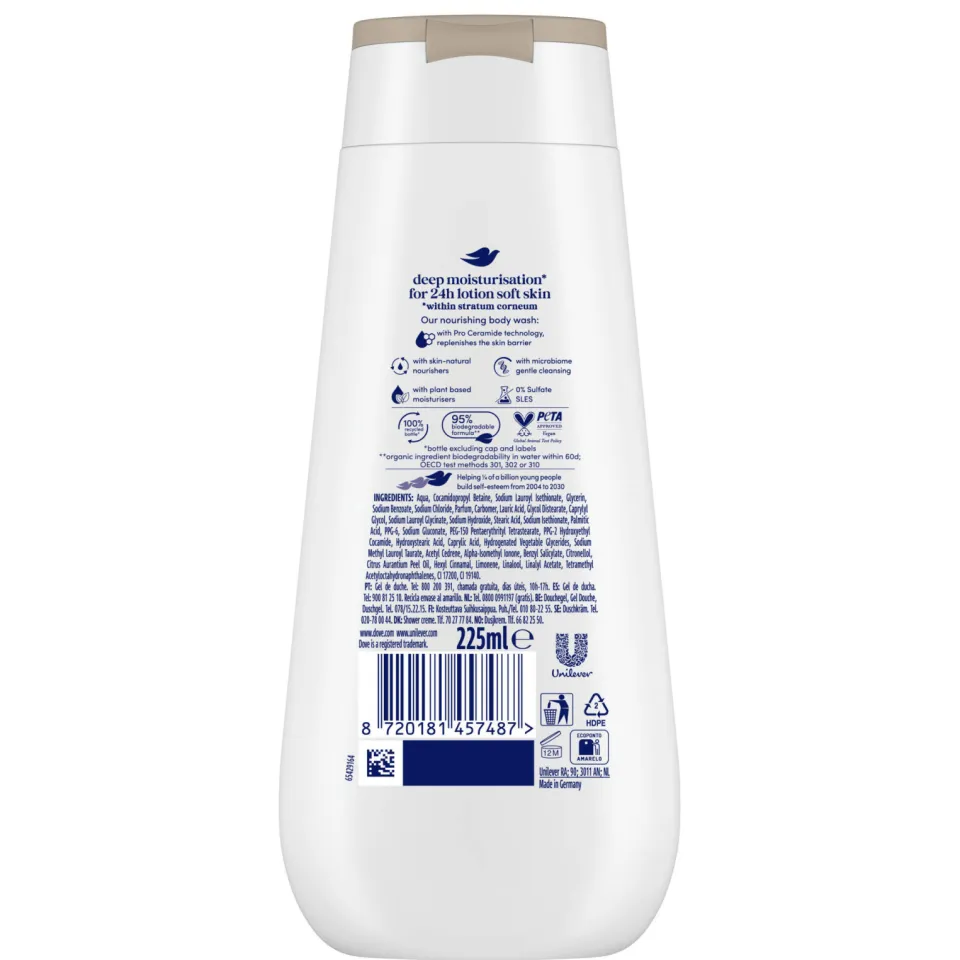 Dove Advanced Care Nourishing Silk verzorgende douchegel, foto 5