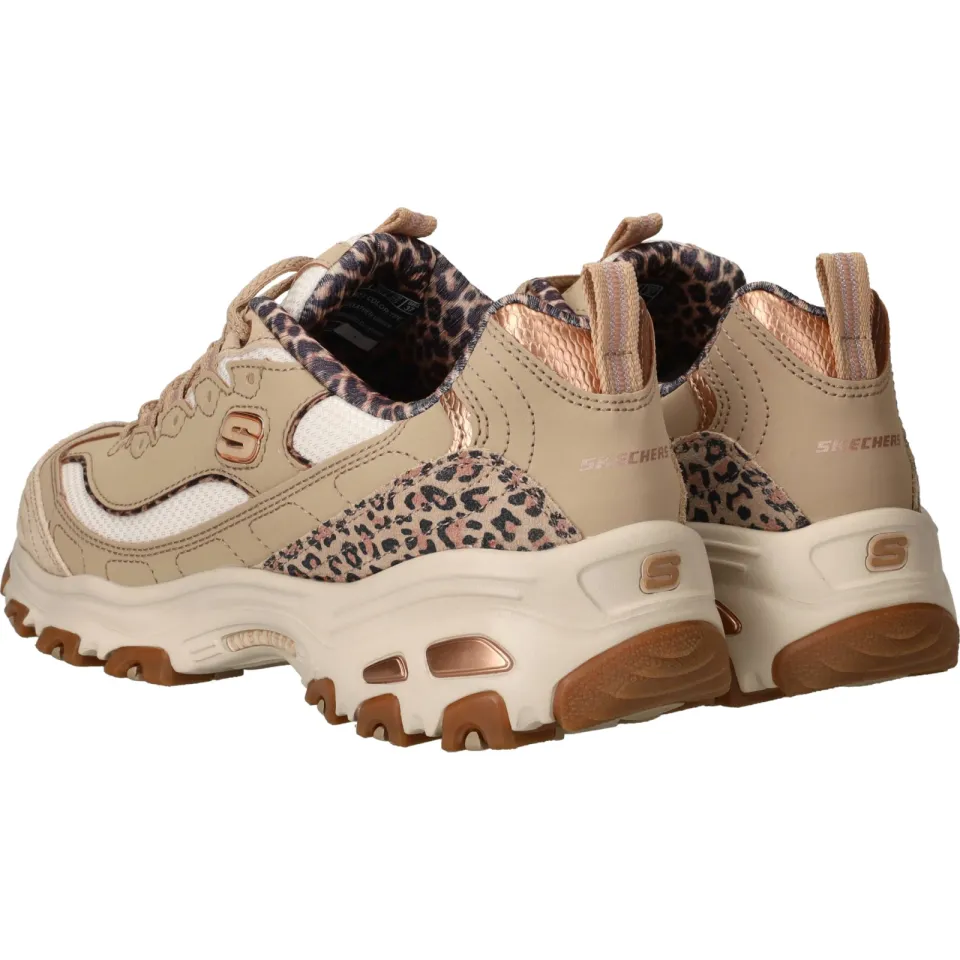 Skechers D'Lites 118500 sneakers beige, foto 5
