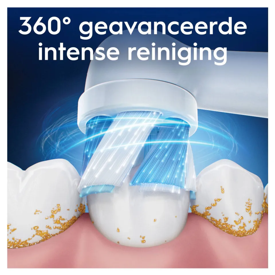 Oral-B iO Ultimate Clean opzetborstels - wit - 2 stuks, foto 4