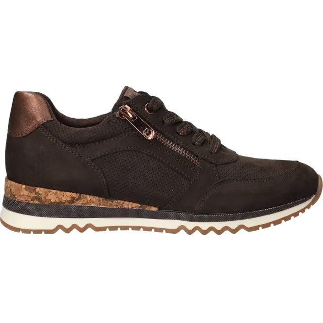 Marco Tozzi sneakers bruin
