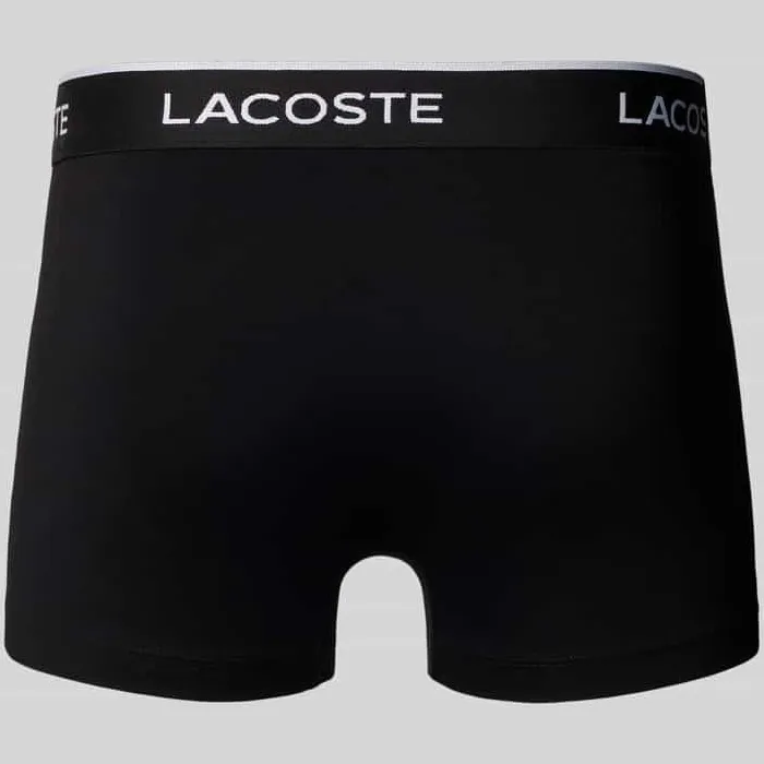 Lacoste Stretchcotton Trunk boxershorts zwart (5-pack), foto 4