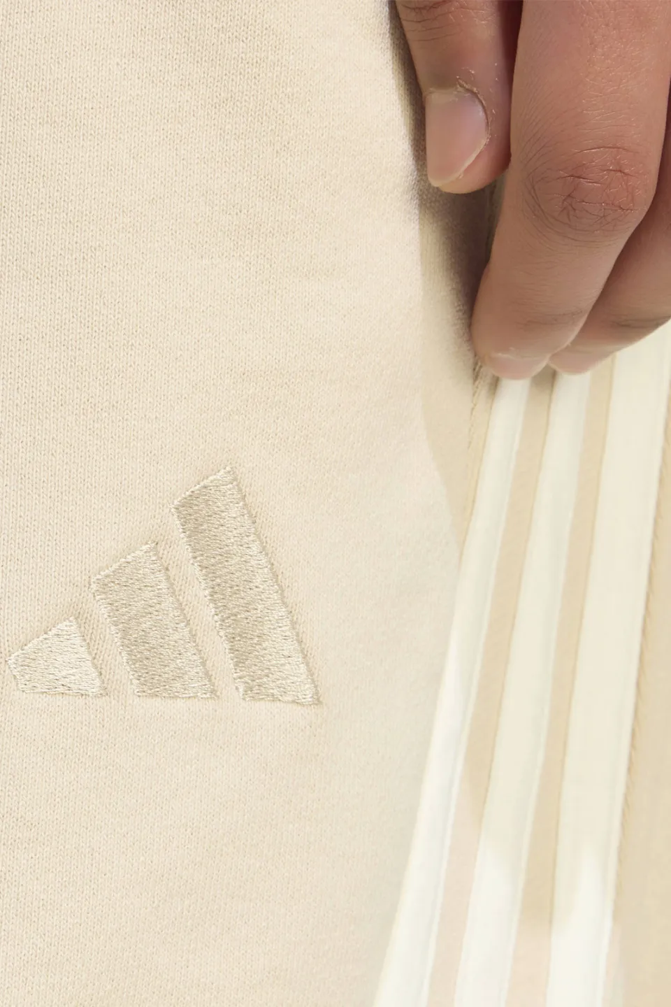 Adidas Sportswear loose fit sweatshort ecru, foto 6