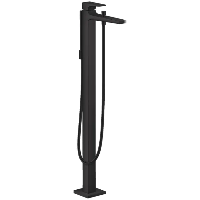 Hansgrohe Badmengkraan Metropol HansGrohe Eengreeps Vloergemonteerd Mat Zwart