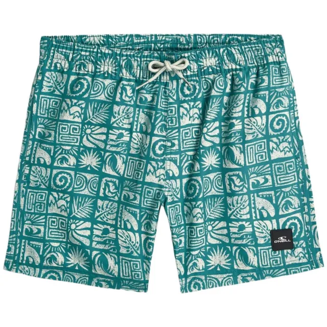 O'Neill zwemshort all over print groen