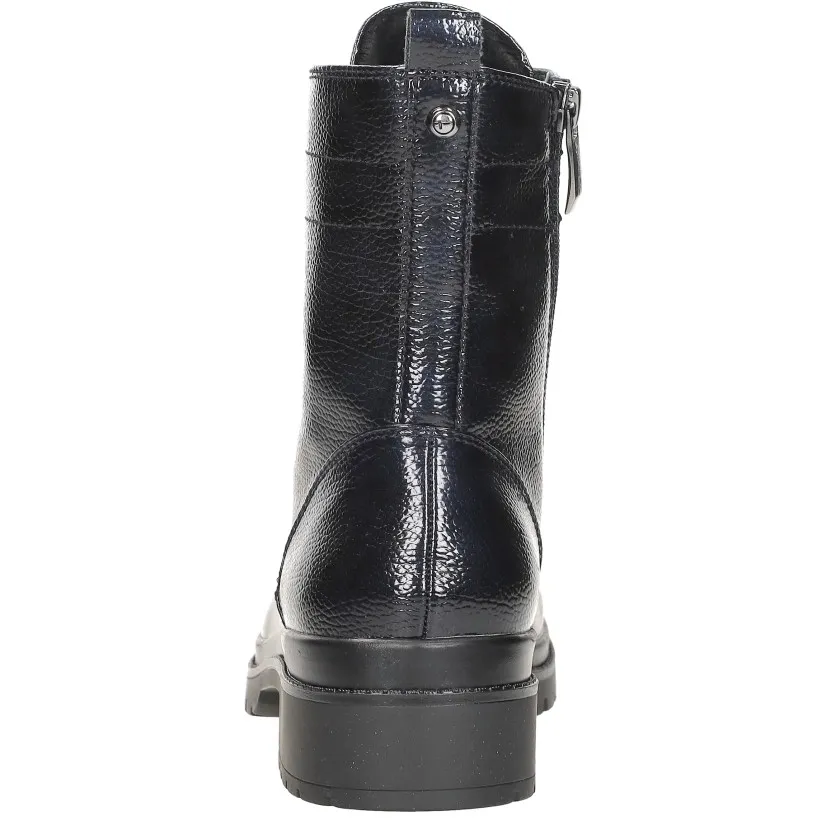 Tamaris veterboots blauw lak, foto 6