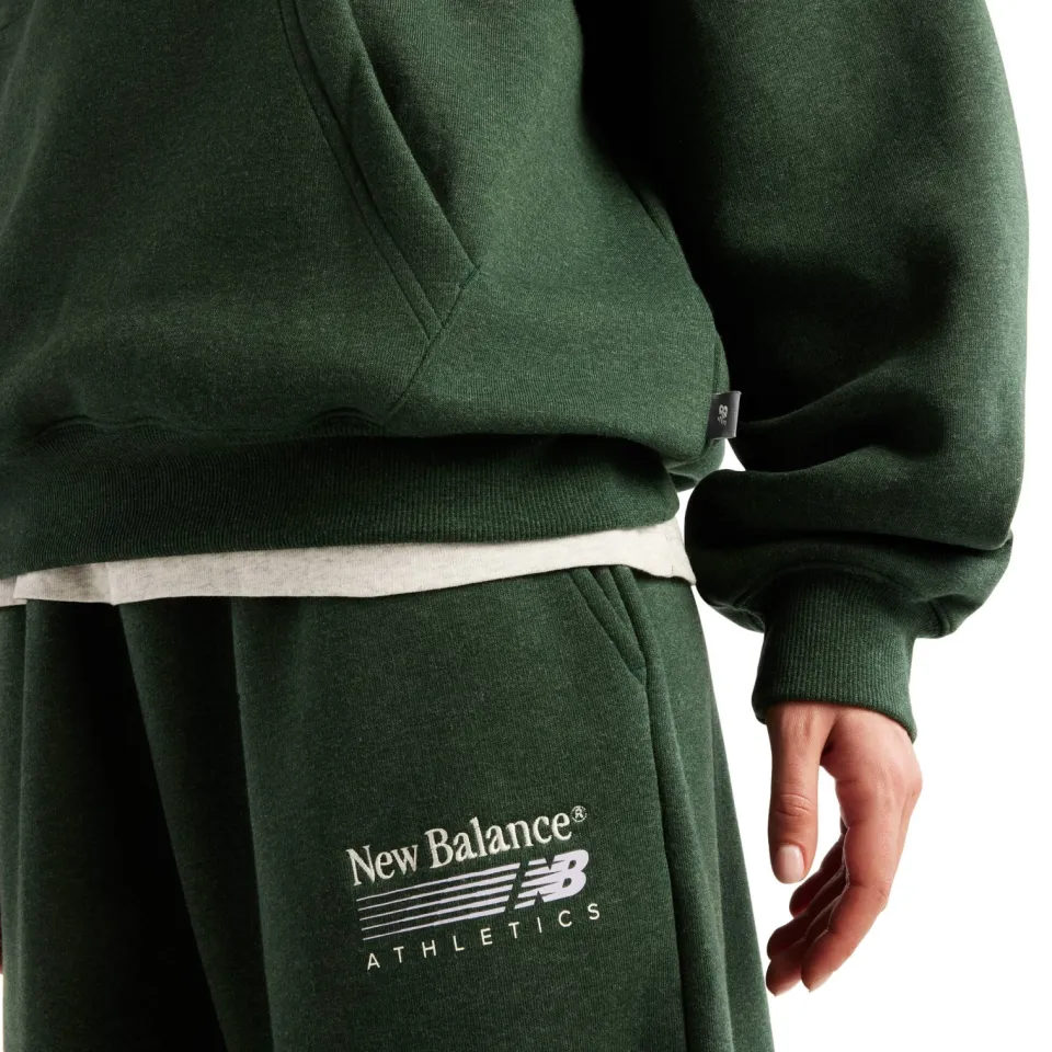 New Balance hoodie met logo - donkergroen, foto 5