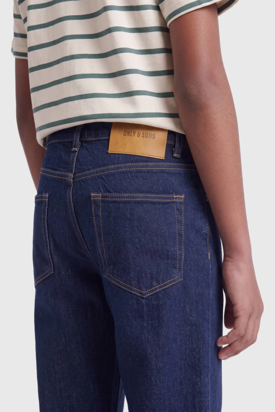 Only & Sons JUNIOR OSJEDGE straight leg jeans - donkerblauw, foto 5