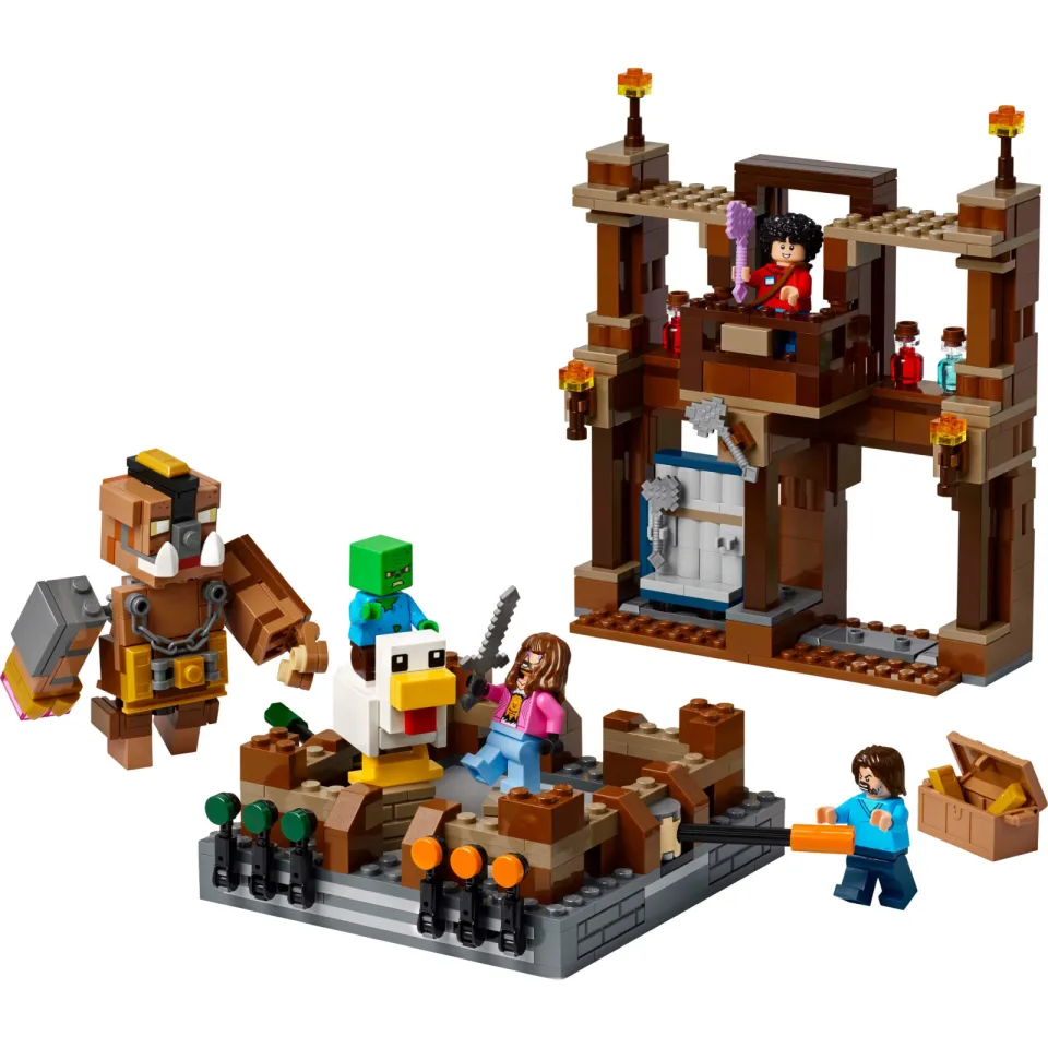 Lego Minecraft De Arena bij het Boslandhuis 21272