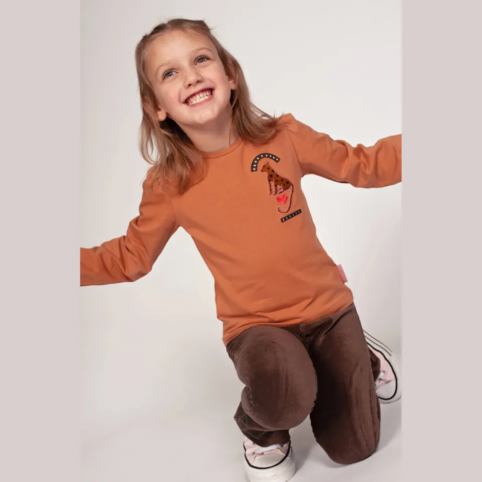 Jubel City Chic flared broek bruin, foto 3