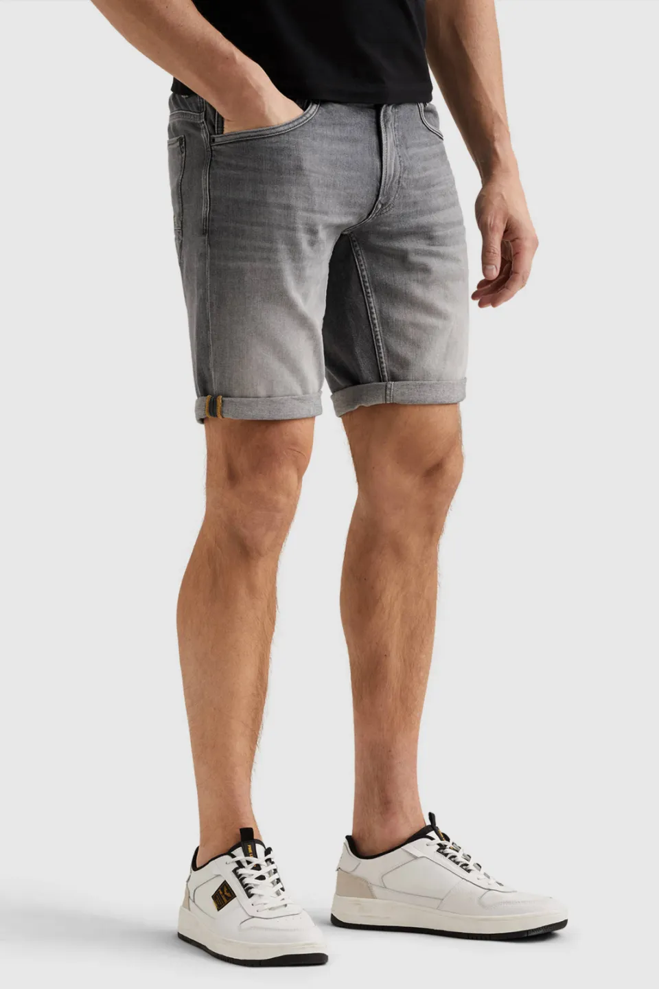 PME Legend Nightflight denim short grijs, foto 3