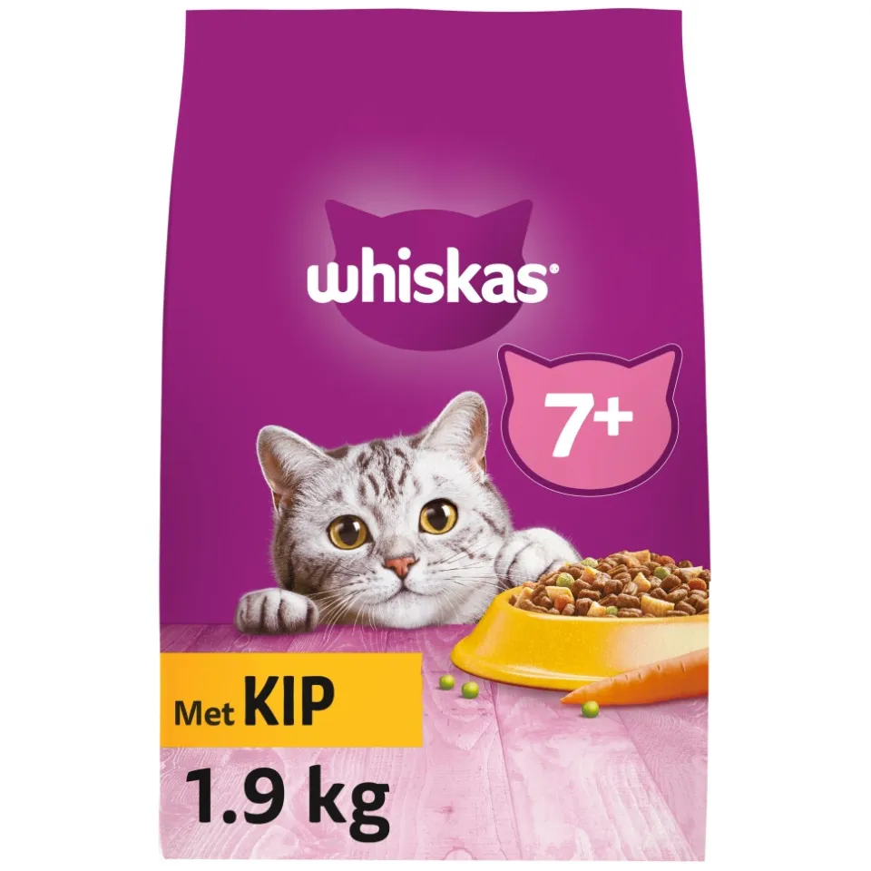 Whiskas 7+ Adult droogvoer kip, foto 3