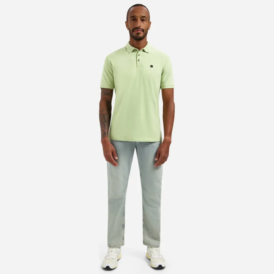 No Excess regular polo limegroen Green
