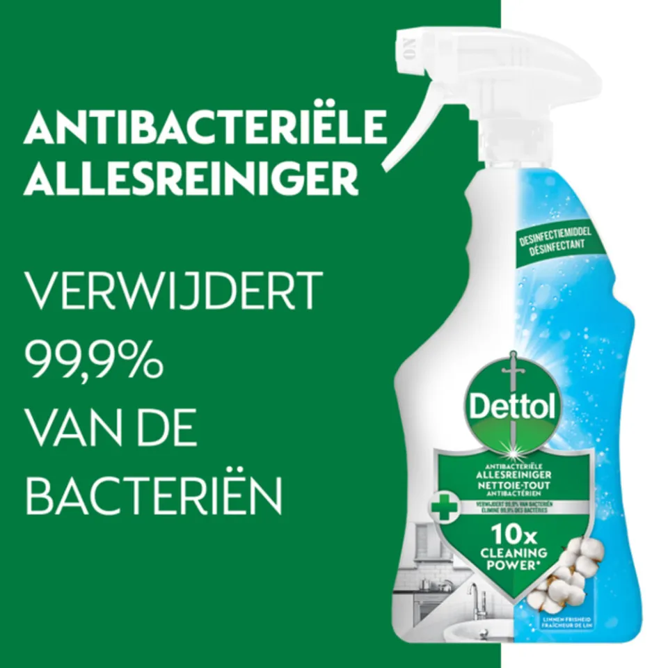 Dettol Power & Fresh katoenfris allesreiniger spray, foto 2