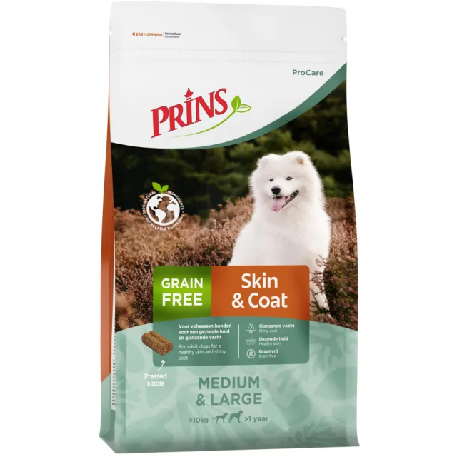 Prins ProCare Graanvrij Skin & Coat hondenvoer