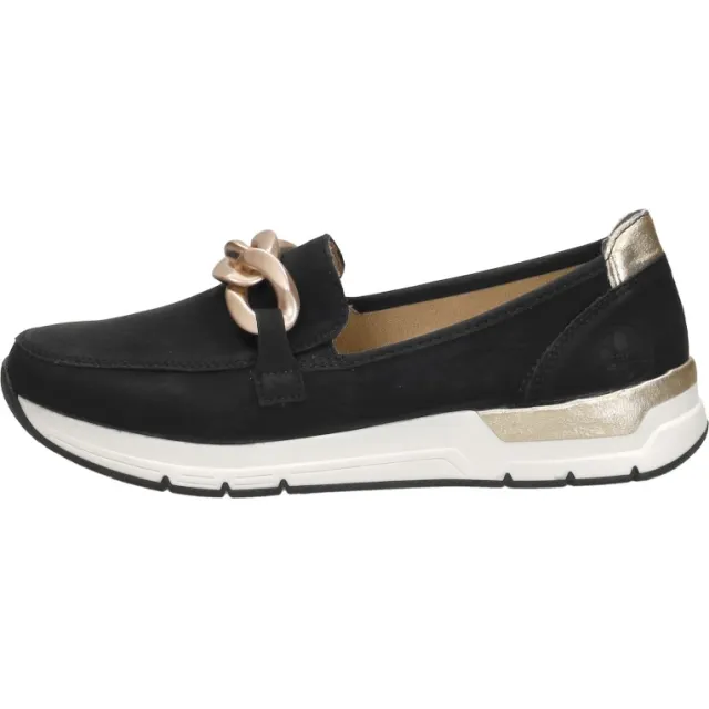 Rieker Sportief mocassin zwart, foto 2