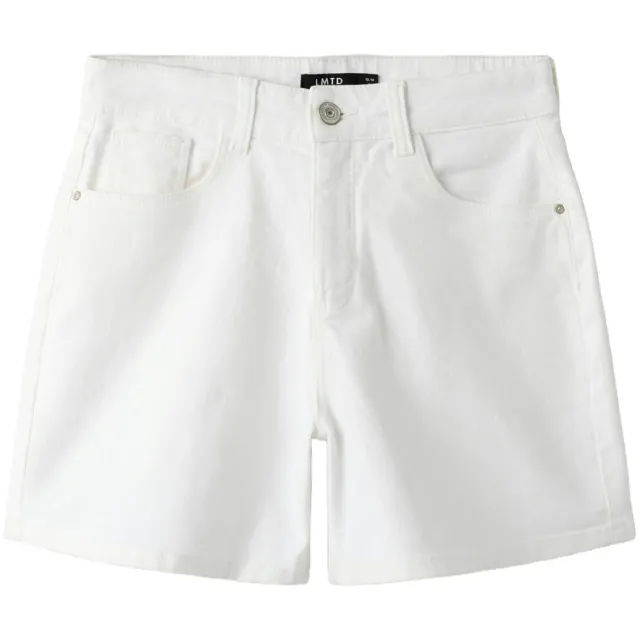 LMTD mom korte broek wit