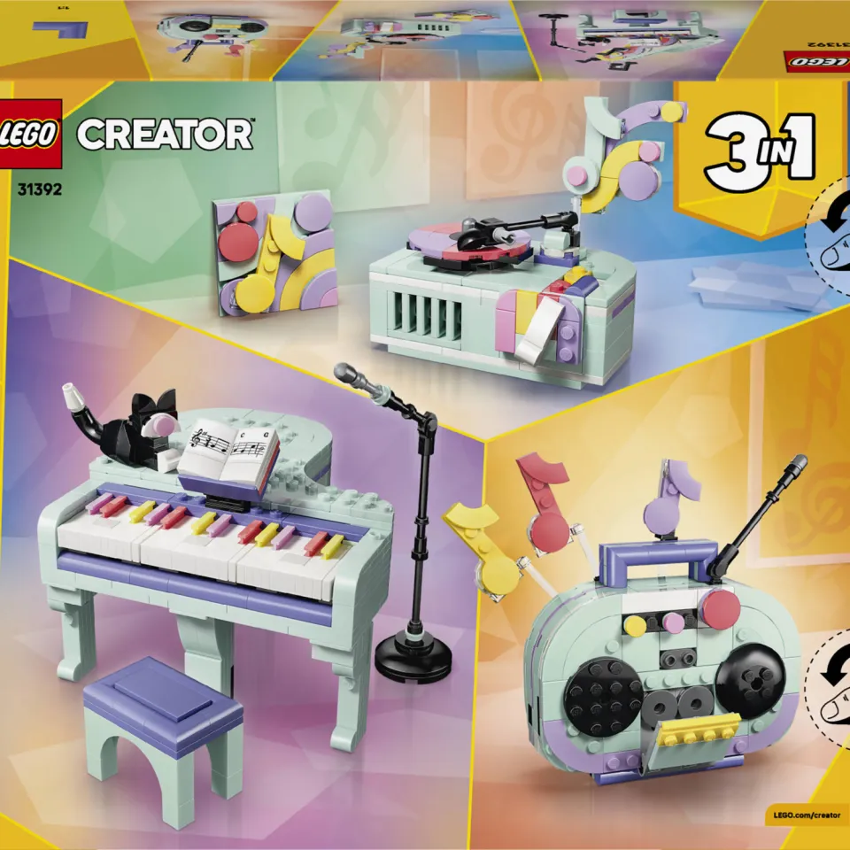 Lego Creator Piano met kat 31392, foto 5