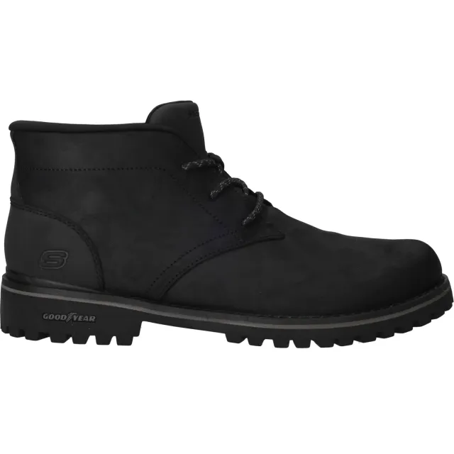 Skechers Slip-ins Quintero Damien veterboots zwart