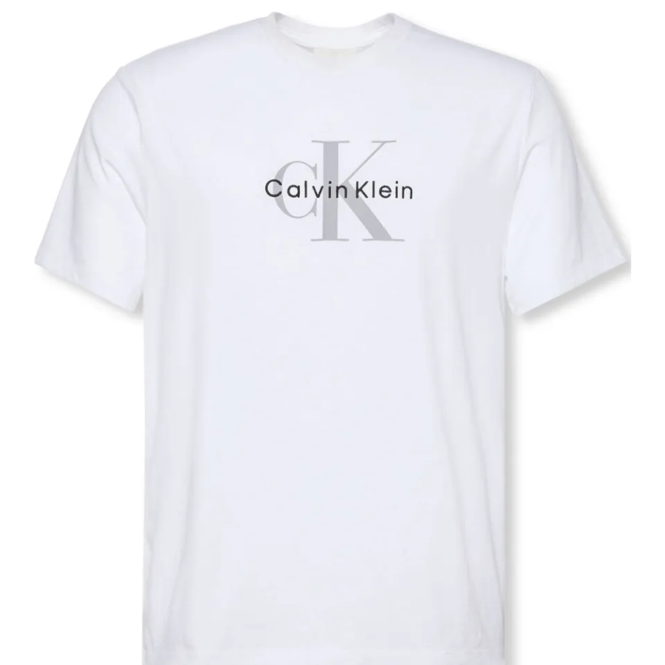 Calvin Klein JEANS oversized T-shirt wit, foto 2