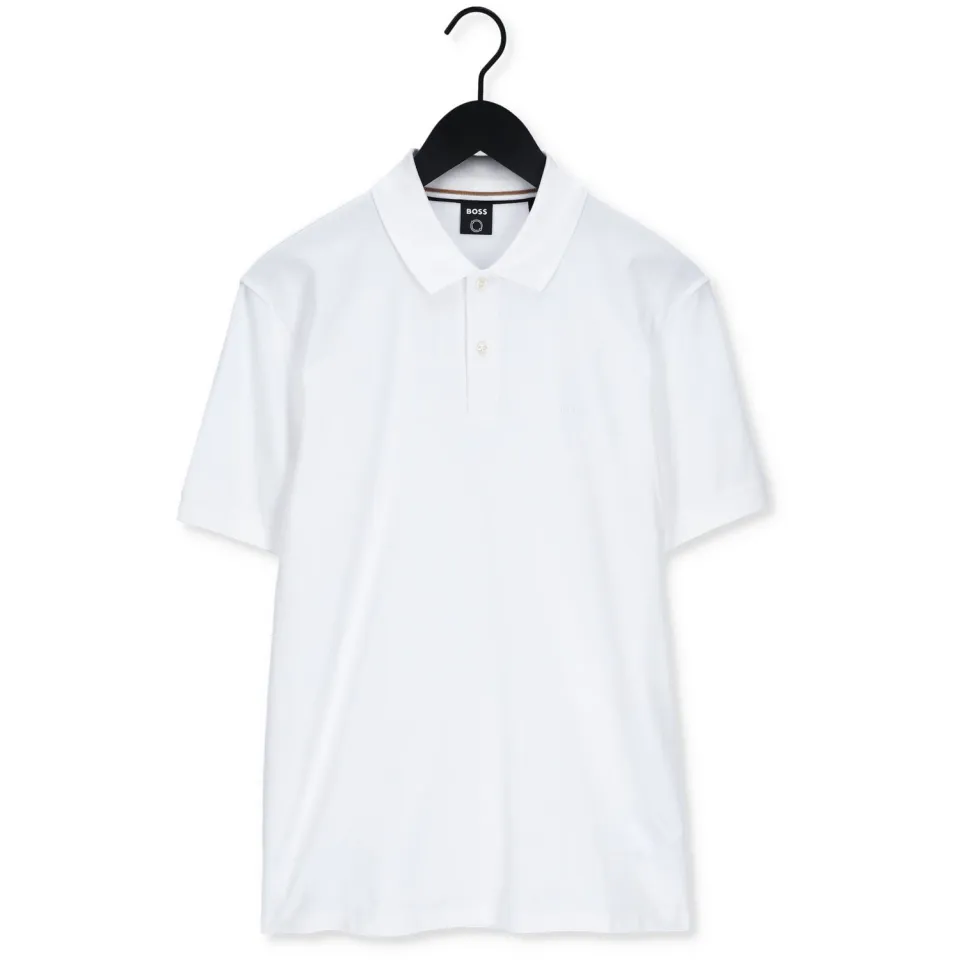 Boss Black Heren Polo's & T-shirts Pallas - Wit, foto 2