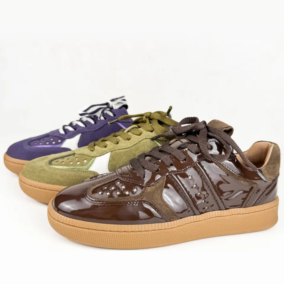 DWRS Label Mirabel sneakers donkerbruin, foto 3