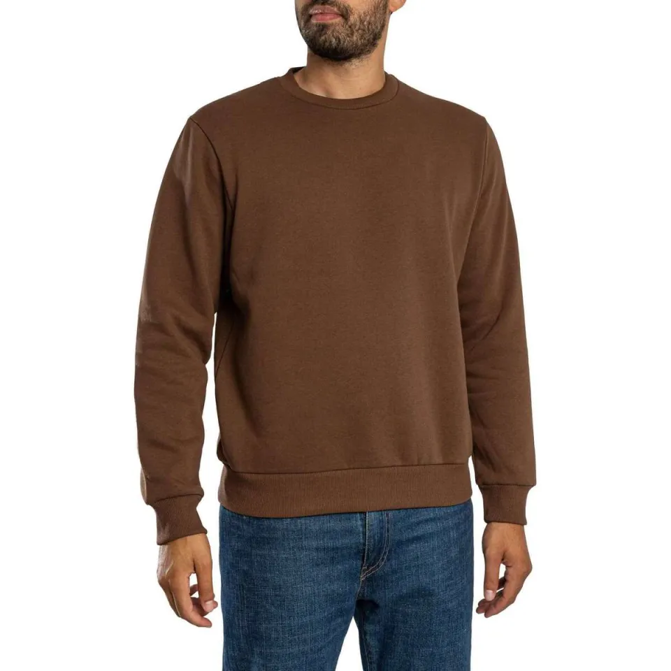 Jack & Jones ESSENTIALS relaxed fit sweater - bruin, foto 2