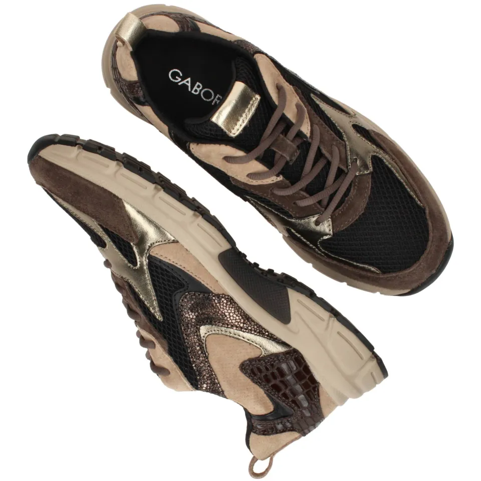 Gabor sneaker bruin, foto 4