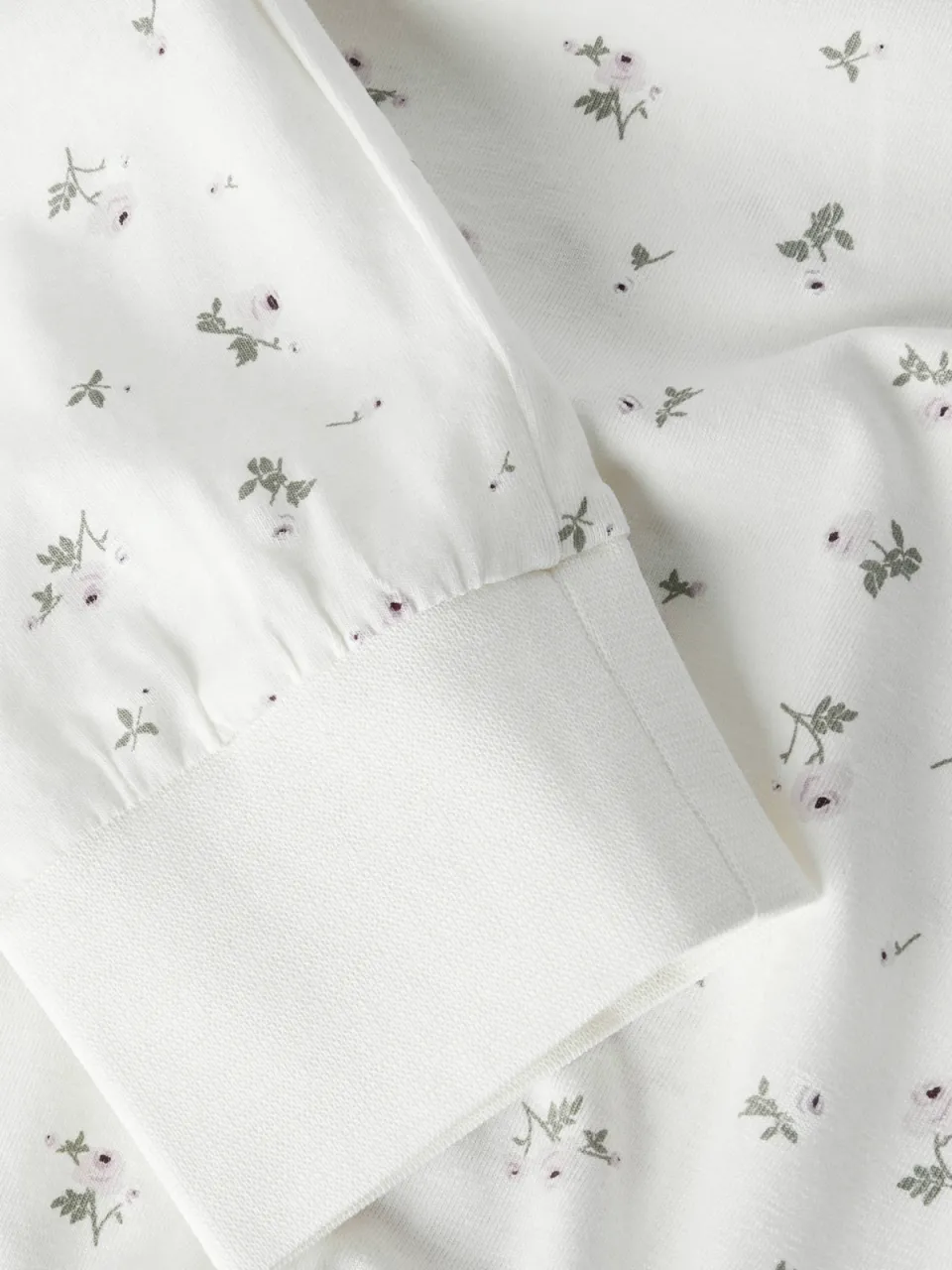 NAME IT KIDS pyjama met bloemen print ecru, foto 7