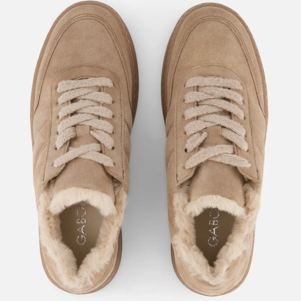 Gabor sneakers beige met warme voering, foto 3