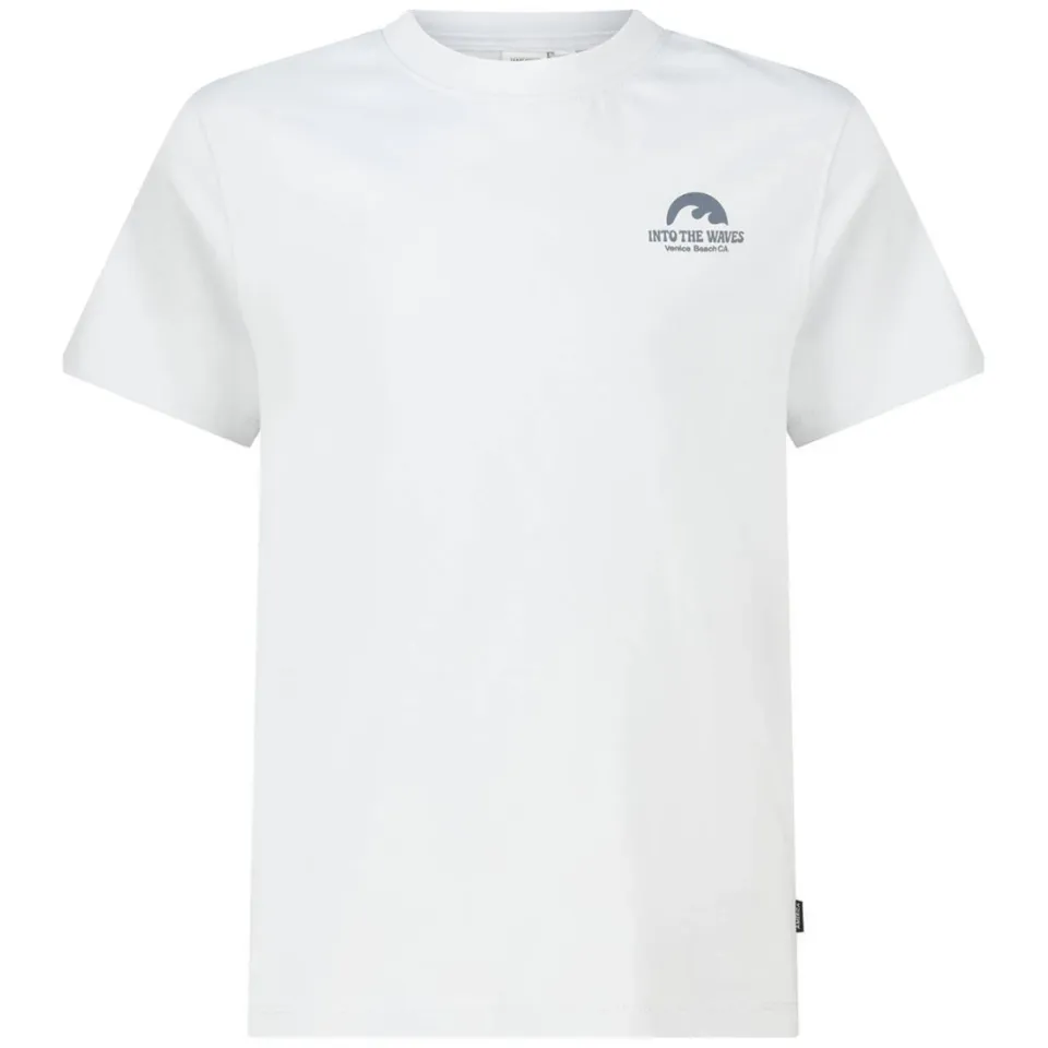 America Today t-shirt met backprint lichtblauw, foto 2