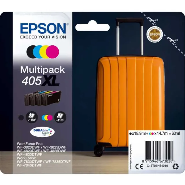 Epson 405XL multipack inkt 4-kleuren