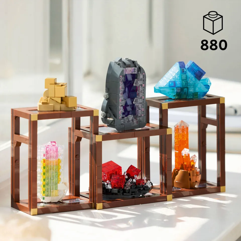 Lego IDEAS Mineralenverzameling 21362, foto 3