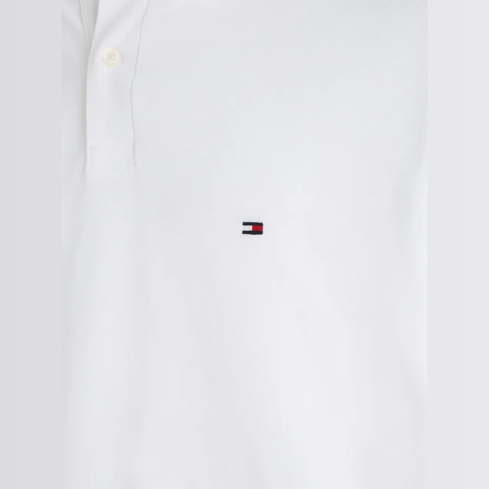 Tommy Hilfiger regular fit polo 1985 wit, foto 6