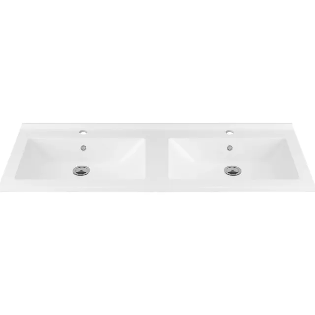 Boss & Wessing Wastafel BWS Hayat 120cm tbv 33768-188370 Glans Wit